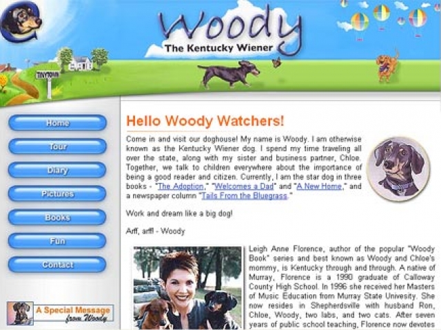 Woody the Kentucky Wiener